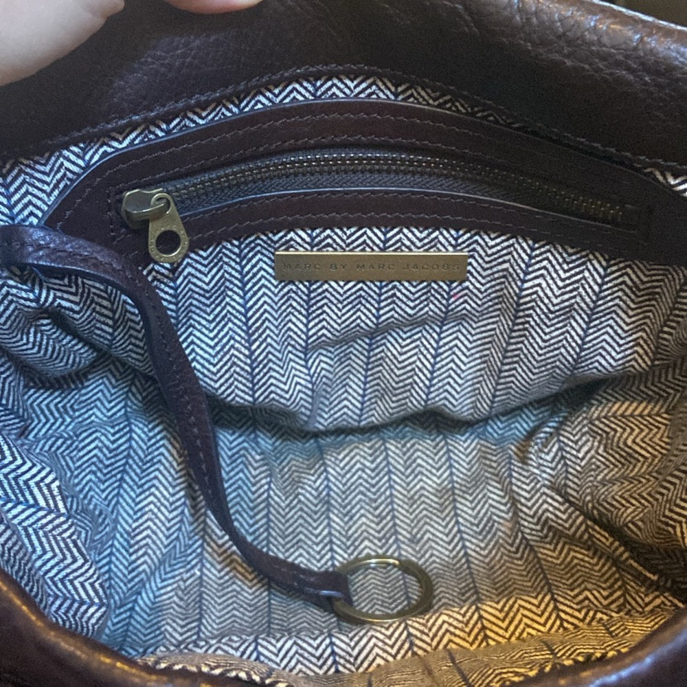 Brown Leather Handbag Marc by Marc Jacobs - Picture 8 of 9